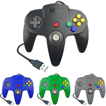 For N64 Gamepad Joypad USB Wired Gaming Joystick Game Pad For Nintendo Gamecube Game Cube Mac Gamepad Classic PC Game Controller
For N64 Gamepad Joypad USB Wired Gaming Joystick Game Pad For Nintendo Gamecube Game Cube Mac Gamepad Classic PC Game Controller