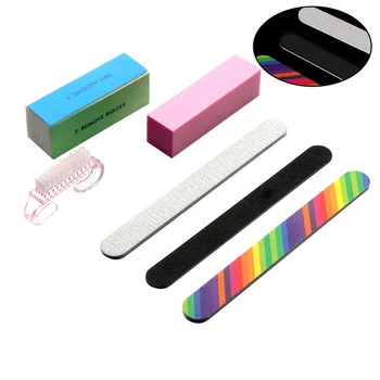 6 pcs Nail Files and Buffer Set Professional Nail Buffer Block Nail Polisher Manicure Tools for Home
6 pcs Nail Files and Buffer Set Professional Nail Buffer Block Nail Polisher Manicure Tools for Home