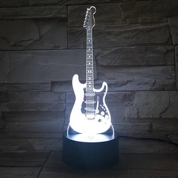 Bedside Led Color Changing Touch Control Modern Guitar Shaped USB Powered Home Decor Acrylic Panel Desktop Bedroom Night Light
Bedside Led Color Changing Touch Control Modern Guitar Shaped USB Powered Home Decor Acrylic Panel Desktop Bedroom Night Light