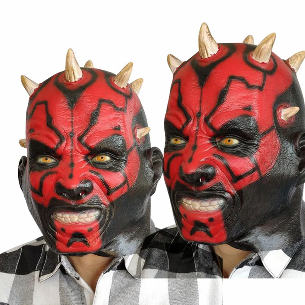 Darth Maul Latex Mask Masque Cosplay Prop Star Wars The Phantom Menace Merry Party Masks
Darth Maul Latex Mask Masque Cosplay Prop Star Wars The Phantom Menace Merry Party Masks