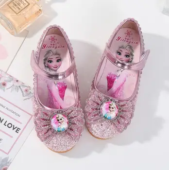 Girls Princess Leather Shoes Children Flat Heels Sandals Summer Princess Elsa Crystal Shoes Kids Slipper For Dress Shoes
Girls Princess Leather Shoes Children Flat Heels Sandals Summer Princess Elsa Crystal Shoes Kids Slipper For Dress Shoes