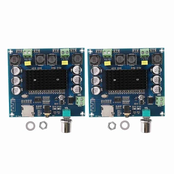 2Pcs XH-A105 Bluetooth 5.0 TDA7498 Wireless Digital Power Amplifier 2X100W AMP Amplificador Support TF Card AUX
2Pcs XH-A105 Bluetooth 5.0 TDA7498 Wireless Digital Power Amplifier 2X100W AMP Amplificador Support TF Card AUX