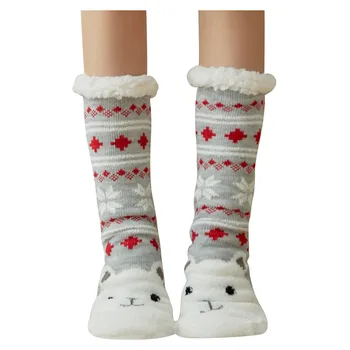 winter Women Cotton Socks Christmas Print Thicker Anti-slip Floor Plush Socks Carpet funny Socks calcetines mujer 9M3
winter Women Cotton Socks Christmas Print Thicker Anti-slip Floor Plush Socks Carpet funny Socks calcetines mujer 9M3