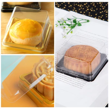 100pcs Moon Cake Box Packaging Egg-Yolk Puff Container Round Plastic Transparent Mooncake Dome Boxes Baking Packing Box Party
100pcs Moon Cake Box Packaging Egg-Yolk Puff Container Round Plastic Transparent Mooncake Dome Boxes Baking Packing Box Party