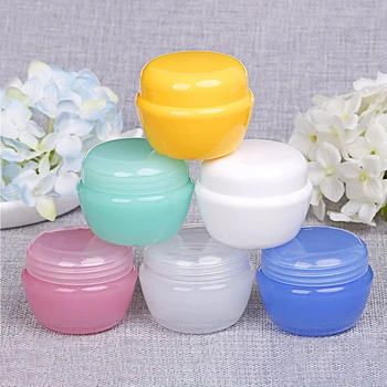 50Pcs 5g/0.17oz Empty Plastic 6 Color Makeup Jar Sample bottle Home Travel Face Cream Balm Lotion Cosmetic Container w/Inner Lid
50Pcs 5g/0.17oz Empty Plastic 6 Color Makeup Jar Sample bottle Home Travel Face Cream Balm Lotion Cosmetic Container w/Inner Lid