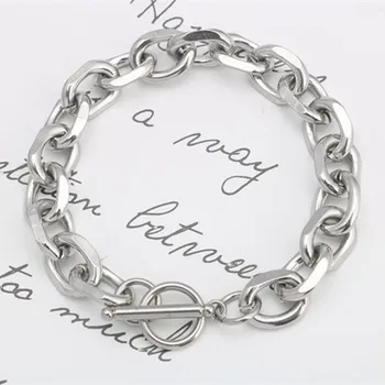 Stainless Steel Flat buckle bracelet Width 8mm 10mm 12mm Length 18cm 20cm 22cm Hihhop Link Chains Bracelets Women Men
Stainless Steel Flat buckle bracelet Width 8mm 10mm 12mm Length 18cm 20cm 22cm Hihhop Link Chains Bracelets Women Men