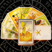 2021 New Arrive Interactive Desktop Tarot With Guidebook Table Game Tarot Deck Entertainment Playing Card Board Game Gift
2021 New Arrive Interactive Desktop Tarot With Guidebook Table Game Tarot Deck Entertainment Playing Card Board Game Gift