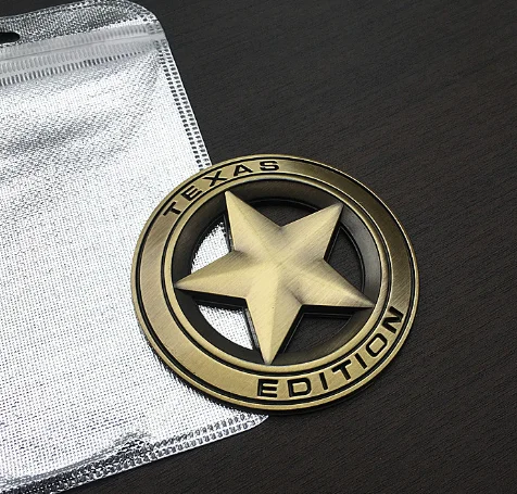 3D Bronze Metal Black Texas Edition Star Flag Auto Trunk Emblems Badge Decals Sticker Car Accessories
3D Bronze Metal Black Texas Edition Star Flag Auto Trunk Emblems Badge Decals Sticker Car Accessories