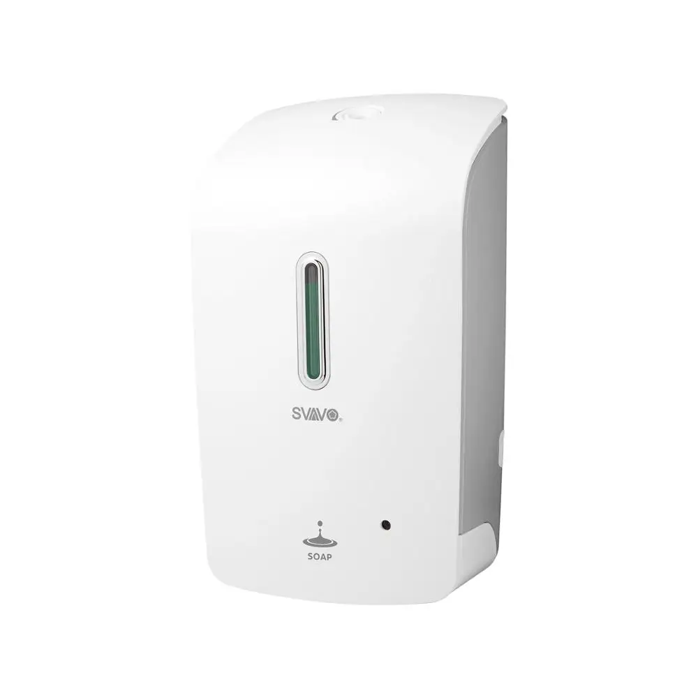 SVAVO Soap Dispenser automatic Wall Mounted Household Hand Wash Sensor Shower Gel Liquid Soap Dispenser for Bathroom Kitchen 
SVAVO Soap Dispenser automatic Wall Mounted Household Hand Wash Sensor Shower Gel Liquid Soap Dispenser for Bathroom Kitchen