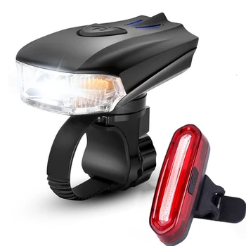 German standard intelligent light induction USB charging bicycle front lights and tail lights warning light set
German standard intelligent light induction USB charging bicycle front lights and tail lights warning light set