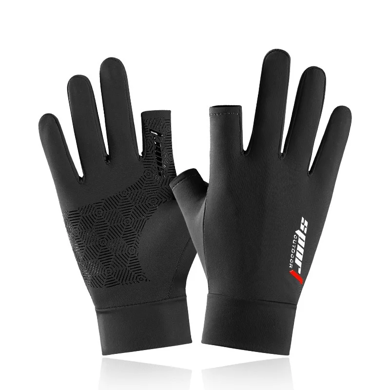 Fishing Sunscreen Gloves Driving Cycling Ultra-Stretch UV Protection Viscose Fiber Gloves Non-Slip Dew Two Fingers Half Finger
Fishing Sunscreen Gloves Driving Cycling Ultra-Stretch UV Protection Viscose Fiber Gloves Non-Slip Dew Two Fingers Half Finger