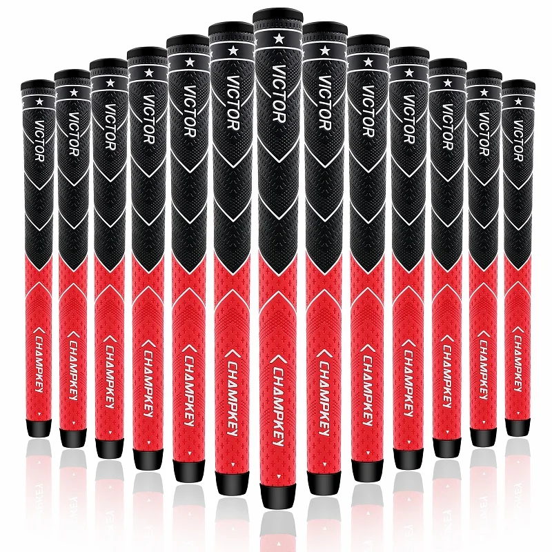 Champkey 8pcs/set Victor-PU Golf Grips Soft Tacky Polymer Standard and Midsize Golf Club Grips Ideal for Clubs
Champkey 8pcs/set Victor-PU Golf Grips Soft Tacky Polymer Standard and Midsize Golf Club Grips Ideal for Clubs