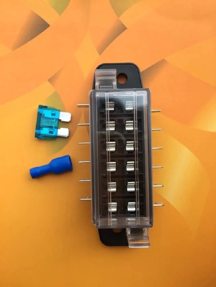 202-06T Car Multi-Channel Fuse Box 4-Way 5-Way 6 Road 8 Road 10 Road 12-Way Fuse Box car Insurance
202-06T Car Multi-Channel Fuse Box 4-Way 5-Way 6 Road 8 Road 10 Road 12-Way Fuse Box car Insurance