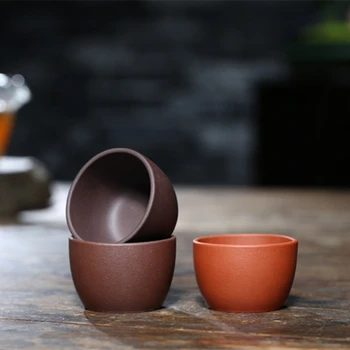 3 Pieces Yixing Ore Mud Tea Cups Purple Clay Kung Fu Mugs Creative Drinkware
3 Pieces Yixing Ore Mud Tea Cups Purple Clay Kung Fu Mugs Creative Drinkware
