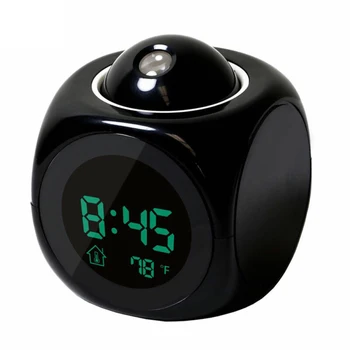 Multi Functional Alarm Clock LED Digital Voice Talking Projection Temperature Display Home Decor Automatically Timing
Multi Functional Alarm Clock LED Digital Voice Talking Projection Temperature Display Home Decor Automatically Timing