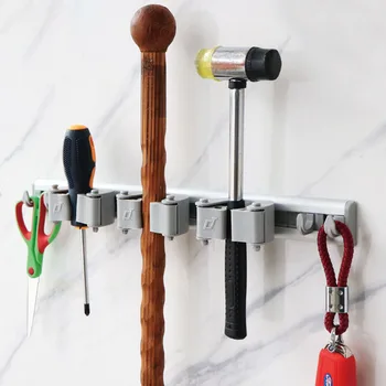 Multifunctional Hanging Broom Holder Anti Slip Clip Laundry Room Space Saving Mop Storage Hook Cleaning Tool Garage Sliding Rail
Multifunctional Hanging Broom Holder Anti Slip Clip Laundry Room Space Saving Mop Storage Hook Cleaning Tool Garage Sliding Rail
