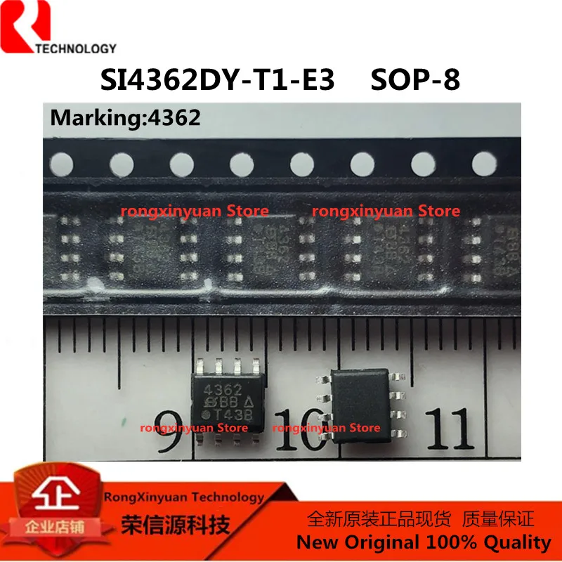 SI4362DY-T1-E3 SI4362DY SI4362 4362 N-Channel 30-V (D-S) MOSFET DC/DC конверторы синхронные выпрямители 100% Новый оригинальный
SI4362DY-T1-E3 SI4362DY SI4362 4362 N-Channel 30-V (D-S) MOSFET DC/DC конверторы синхронные выпрямители 100% Новый оригинальный
