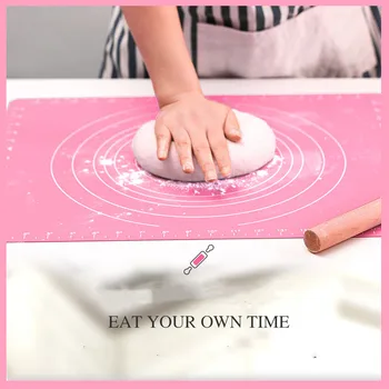 Silicone Non-Stick Silicone Thickening Mat Rolling Dough Liner Pad Pastry Cake Bakeware Paste Flour Table Sheet Kitchen Tools
Silicone Non-Stick Silicone Thickening Mat Rolling Dough Liner Pad Pastry Cake Bakeware Paste Flour Table Sheet Kitchen Tools