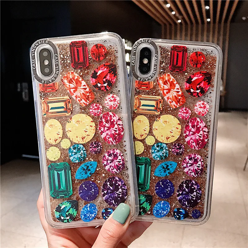 Fashion Liquid Phone Cases Candy Flower Pattern For iPhone 6 6s 7 8 Plus X XS XR XSMAX Clear Quicksand Hard PC Back Cover Coque
Fashion Liquid Phone Cases Candy Flower Pattern For iPhone 6 6s 7 8 Plus X XS XR XSMAX Clear Quicksand Hard PC Back Cover Coque