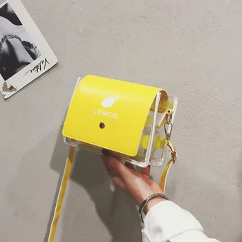 Transparent Bag Women's 2020 New Korean-Style All-match Fashion Gel Bag Simple Shoulder Crossover Shoulder Bag/Hand Bag Women's
Transparent Bag Women's 2020 New Korean-Style All-match Fashion Gel Bag Simple Shoulder Crossover Shoulder Bag/Hand Bag Women's