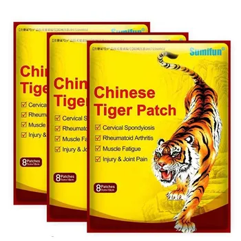 8pcs/bag Tiger Balm Pain Patch Relieving Knee Arthritis Joint Ache Self-heating China Herbs Medical Plaster Sticker Health Care
8pcs/bag Tiger Balm Pain Patch Relieving Knee Arthritis Joint Ache Self-heating China Herbs Medical Plaster Sticker Health Care