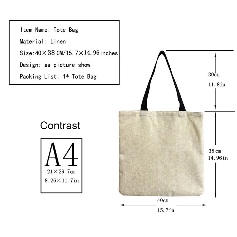 Cute Cat Print Fashion Tote Bag 1 Hcd96d054e4694fad89e171d5155bc64du