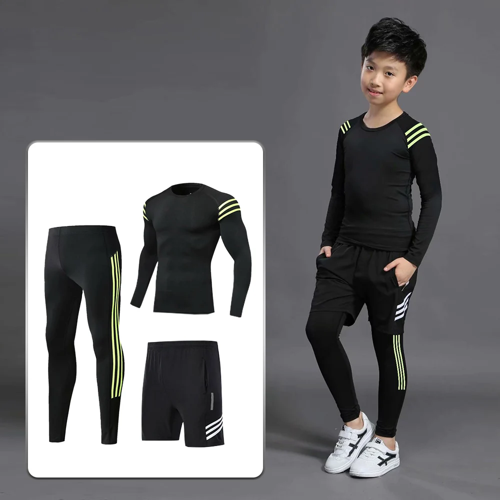 New Kids Running Fitness Pants Set Quick Dry Sportswear Gym Long Sleeve Training Pants Tee Shirt Legging kids Sports Suits
New Kids Running Fitness Pants Set Quick Dry Sportswear Gym Long Sleeve Training Pants Tee Shirt Legging kids Sports Suits