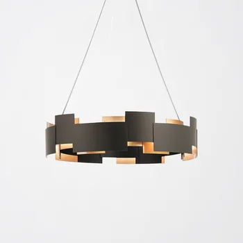 Postmodern black pendent lamp sitting room art bed bedroom a study example room designer chandeliers
Postmodern black pendent lamp sitting room art bed bedroom a study example room designer chandeliers