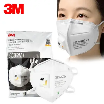 5PCS 3M 9502V+ Particulate Respirator Protective Masks Safety Mask with Valve PM2.5 Haze Fog Dustproof Mouth Mask Outdoor
5PCS 3M 9502V+ Particulate Respirator Protective Masks Safety Mask with Valve PM2.5 Haze Fog Dustproof Mouth Mask Outdoor