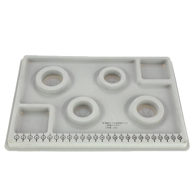 DIY Flocked Bead Board Bracelet Necklace Beading Jewelry Making Accessories Gray Organizer Tray Design Craft Tool
DIY Flocked Bead Board Bracelet Necklace Beading Jewelry Making Accessories Gray Organizer Tray Design Craft Tool
