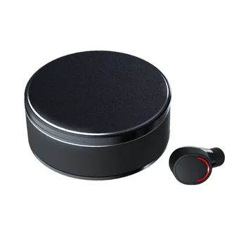 IPX5 Waterproof Sweat-Proof Aluminum alloy charging compartment Bluetooth 5.0 Wireless Earphone HiFi Sound Rotatable headphone.
IPX5 Waterproof Sweat-Proof Aluminum alloy charging compartment Bluetooth 5.0 Wireless Earphone HiFi Sound Rotatable headphone.