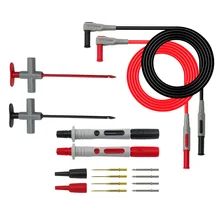 16IN1 Multimeter Test Lead Kit Wire Piercing Probe 4mm Banana Plug For Fluke Test-Multi-Function 1000V 20A Electric Tools
16IN1 Multimeter Test Lead Kit Wire Piercing Probe 4mm Banana Plug For Fluke Test-Multi-Function 1000V 20A Electric Tools