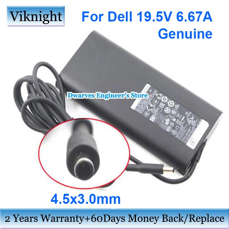 

Genuine 0RN7NW ADP-130EB BA 19.5V 6.67a 06TTY6 delta ac adapter for dell XPS 15 M3800 9530 9550 9560 L501X L502X power charger