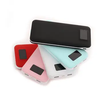 Power Bank 20000mAh Portable Digital Display Power Bank Dual USB External Battery Charger for iPad, for iPhone,for Android phone
Power Bank 20000mAh Portable Digital Display Power Bank Dual USB External Battery Charger for iPad, for iPhone,for Android phone