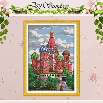 Red Castle Patterns Counted Cross Stitch 11CT 14CT Cross Stitch Set Wholesale Scenery Cross-stitch Kit Embroidery Needlework
Red Castle Patterns Counted Cross Stitch 11CT 14CT Cross Stitch Set Wholesale Scenery Cross-stitch Kit Embroidery Needlework