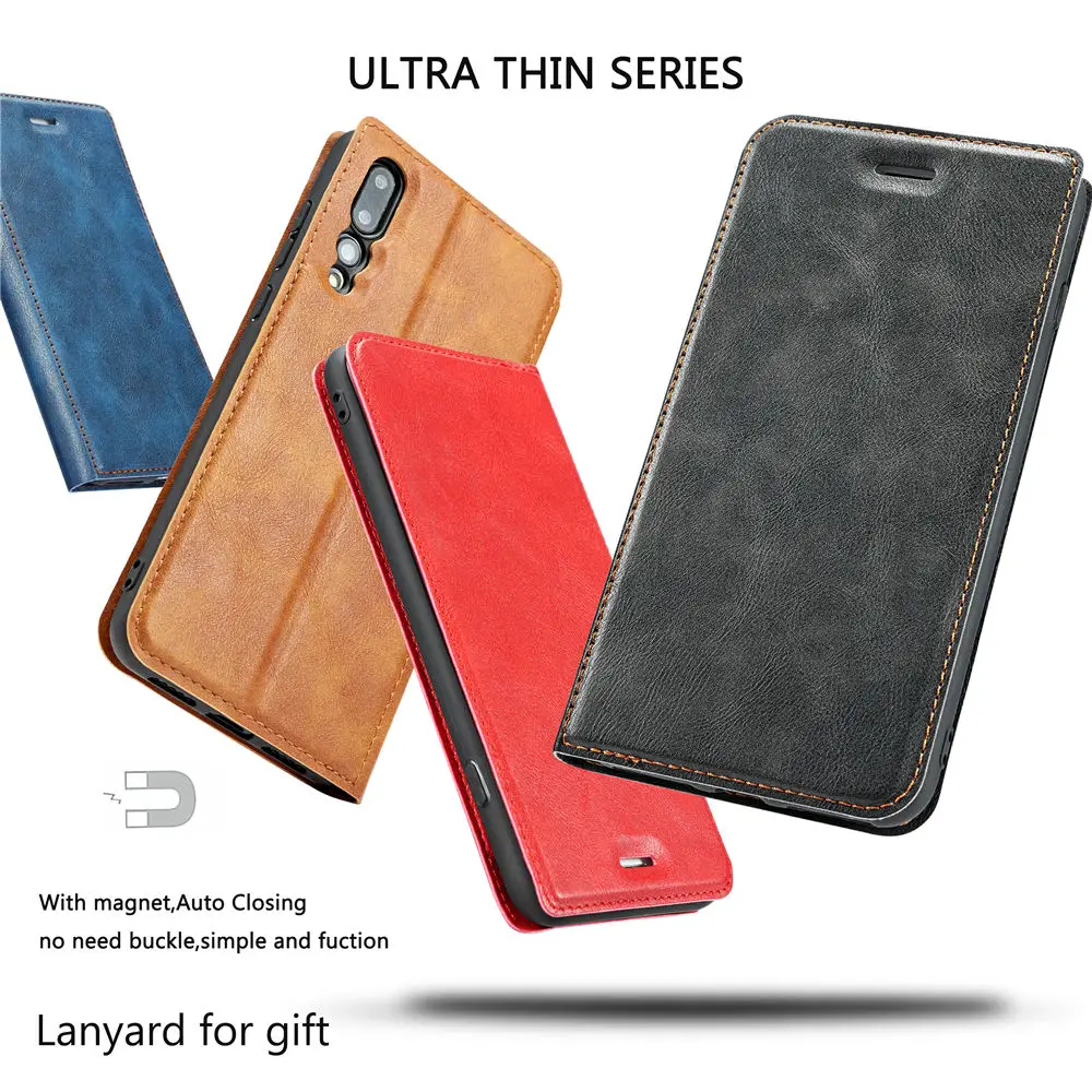 Retro Magnetic Adsorption Flip Leather Case For Huawei P20 /P20 Lite /P20 Pro stand Cover Kickstand With Card Slot Pocket+Straps
Retro Magnetic Adsorption Flip Leather Case For Huawei P20 /P20 Lite /P20 Pro stand Cover Kickstand With Card Slot Pocket+Straps