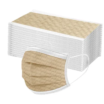 50PCS Mouth Face mask Disposable Adult's Protective Mouth Mask Meltblown Non-woven 3 Layers Ply Filter Earloops mask Mascarillas 
50PCS Mouth Face mask Disposable Adult's Protective Mouth Mask Meltblown Non-woven 3 Layers Ply Filter Earloops mask Mascarillas