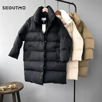 SEDUTMO Winter Thick Parka Long Cotton Padded Coat Women Warm Oversize Jacket Female Streetwear Outwear Casual Clothes ED885
SEDUTMO Winter Thick Parka Long Cotton Padded Coat Women Warm Oversize Jacket Female Streetwear Outwear Casual Clothes ED885