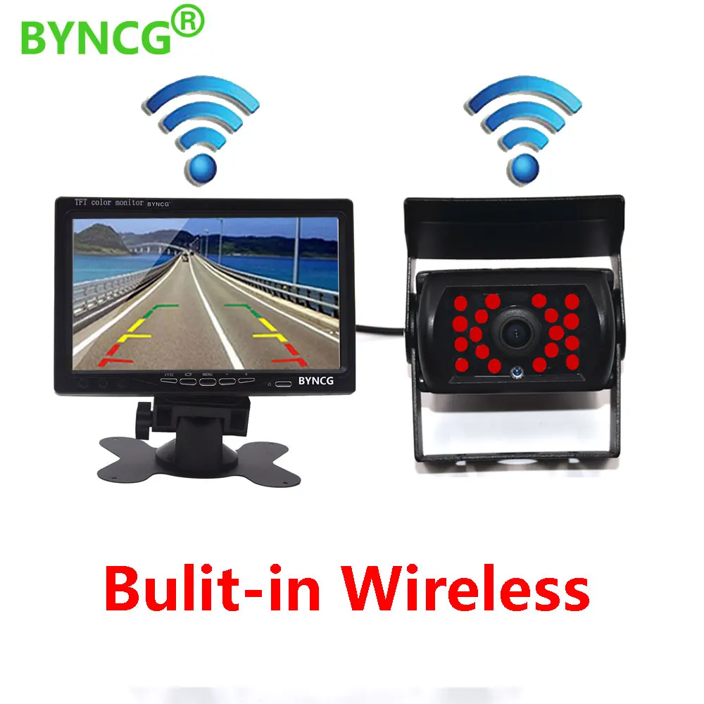 7 inch high definition Car Rear View System display For RV car bus + Car Backup HD Reverse Rear View Cameras
7 inch high definition Car Rear View System display For RV car bus + Car Backup HD Reverse Rear View Cameras
