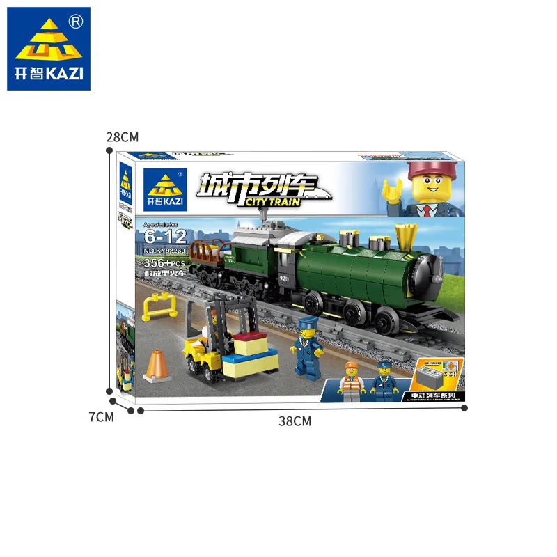 KAZI Building Blocks Electric Rail Train Toy City Series Harmony High Speed Rail Tonze Assembled High-Speed Rail Boys
KAZI Building Blocks Electric Rail Train Toy City Series Harmony High Speed Rail Tonze Assembled High-Speed Rail Boys