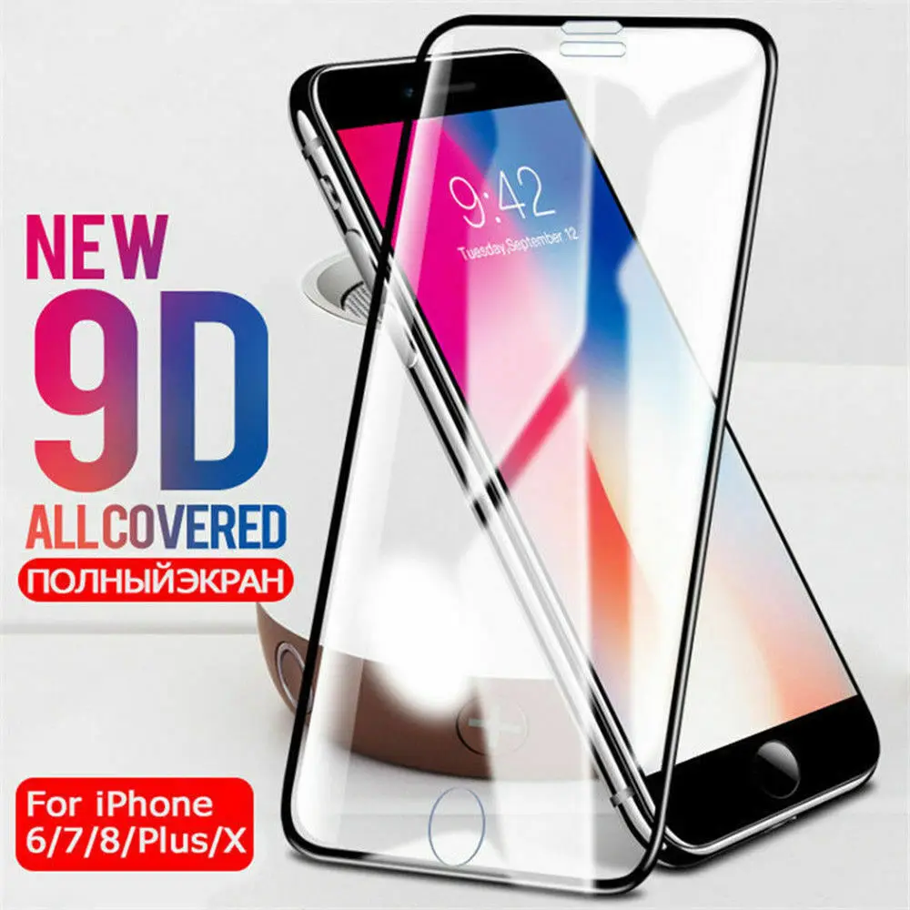 9D Phone Screen Protector Film For iPhone 11 Pro 11Pro Max XS Max XR X HD Protective Front Glass For iPhone 6 7 8 6S Plus
9D Phone Screen Protector Film For iPhone 11 Pro 11Pro Max XS Max XR X HD Protective Front Glass For iPhone 6 7 8 6S Plus