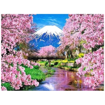 DIY 5D Diamond Painting Flower and Mountain Full Circular Diamond Embroidery Sale Diamond Picture of Rhinestones Home Decor Gift 
DIY 5D Diamond Painting Flower and Mountain Full Circular Diamond Embroidery Sale Diamond Picture of Rhinestones Home Decor Gift
