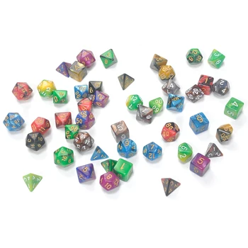 7pcs Promotion 2-color Dice Set with Nebula effect poker d&d d4,d6,d8,d10,d12,d20 Polyhedral Dice, rpg game dice
7pcs Promotion 2-color Dice Set with Nebula effect poker d&d d4,d6,d8,d10,d12,d20 Polyhedral Dice, rpg game dice