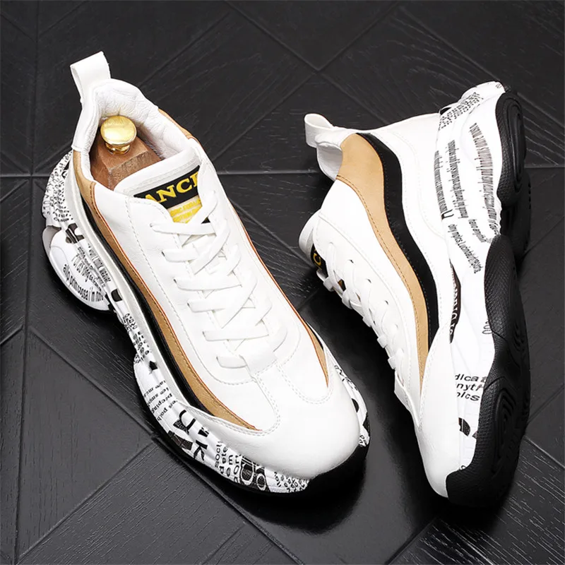 2020 Men High Top Fashion Sneakers Platform Hip Hop Flats Boots Man Thick Sole Shoes 4#15/10D50
2020 Men High Top Fashion Sneakers Platform Hip Hop Flats Boots Man Thick Sole Shoes 4#15/10D50