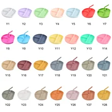 Kids Salver Plates Triplicate Tableware Silicone Dish Child Feeding Learning Dish Plate/Tray Suction Children Dinnerware
Kids Salver Plates Triplicate Tableware Silicone Dish Child Feeding Learning Dish Plate/Tray Suction Children Dinnerware