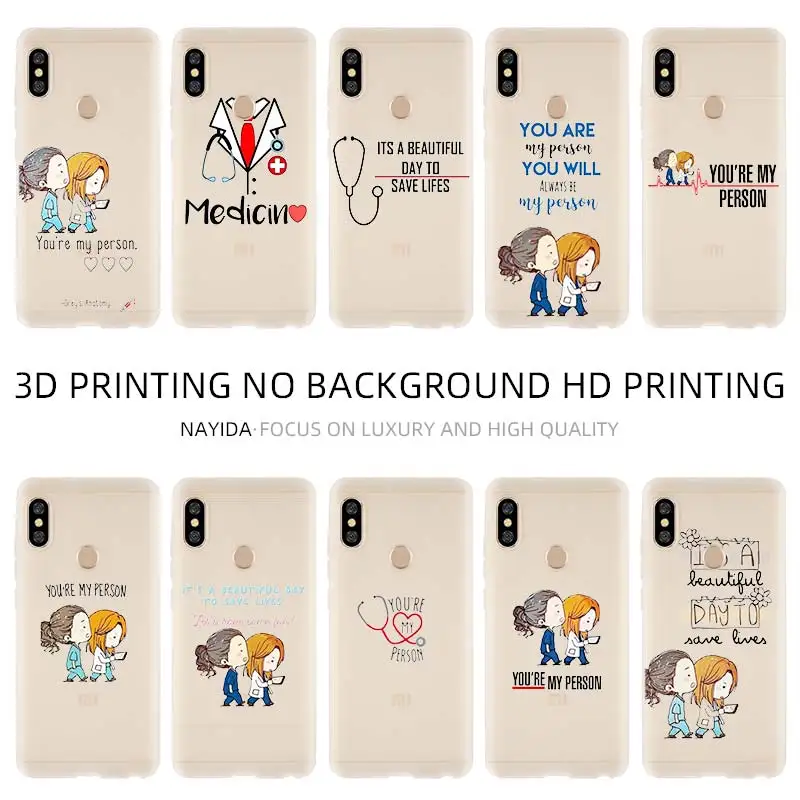 Мягкий чехол для Xiaomi 10 8 A2 A3 Cc9 Lite Mi 9se A1 6X 5X Note Pro You're My Person|Бамперы| |