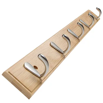 Hot Bamboo Wall Hanger Coat Hooks Key Hooks Holder Clothes Storage Organizer Metal Wall Hook for Hanging Clothes Home Decor 
Hot Bamboo Wall Hanger Coat Hooks Key Hooks Holder Clothes Storage Organizer Metal Wall Hook for Hanging Clothes Home Decor