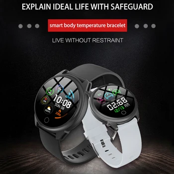 T8 Smart Watch Body Temperature Sport SmartWatch Bracelet Heart Rate Blood Pressure Sleep Monitoring IP67 Waterproof смарт часы
T8 Smart Watch Body Temperature Sport SmartWatch Bracelet Heart Rate Blood Pressure Sleep Monitoring IP67 Waterproof смарт часы