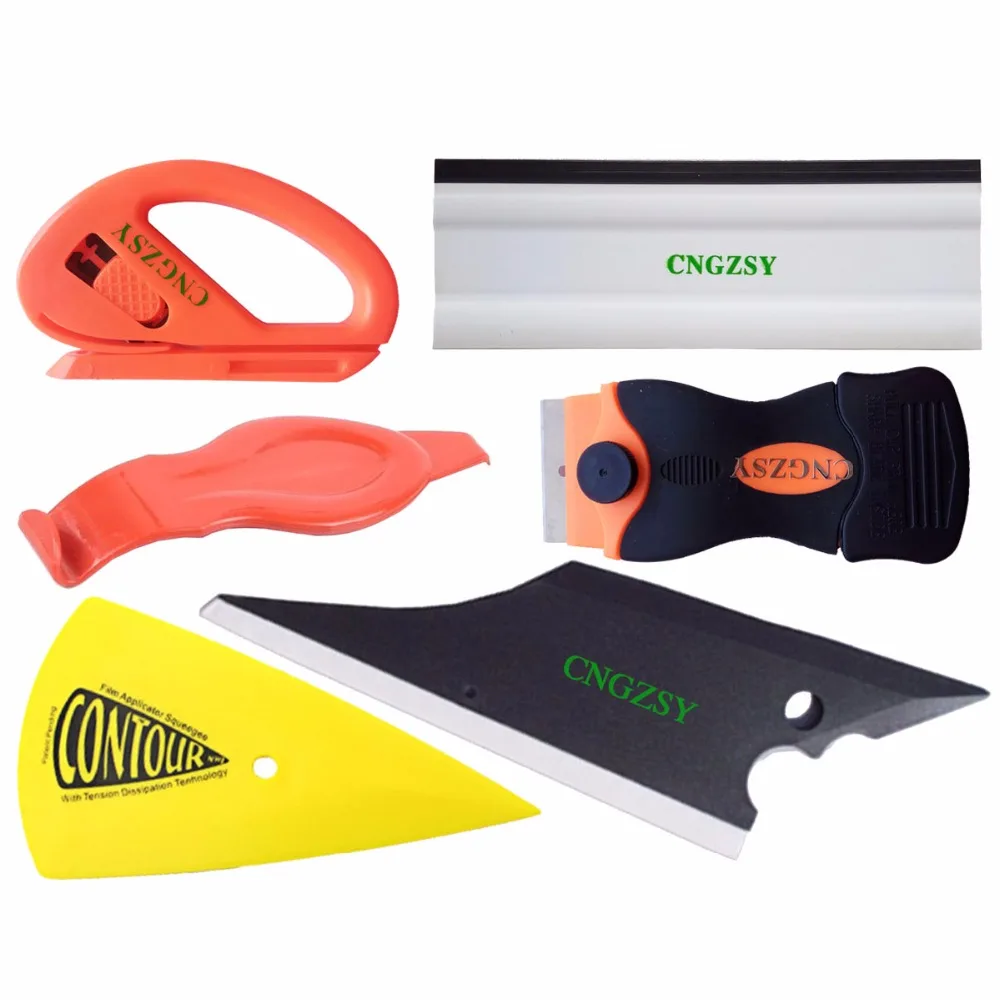 CNGZSY Window Tint Accessories Professional Car Vinyl Wrap Squeegee Film Safety Cutter Razor Scraper Glue Remove Water Wiper K88
CNGZSY Window Tint Accessories Professional Car Vinyl Wrap Squeegee Film Safety Cutter Razor Scraper Glue Remove Water Wiper K88