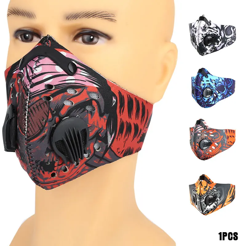 Face Mask Filtration Activated Carbon Warmth Breathing Respirator Dustproof Mask Portable Skiing Outdoor Riding Haze Mask
Face Mask Filtration Activated Carbon Warmth Breathing Respirator Dustproof Mask Portable Skiing Outdoor Riding Haze Mask